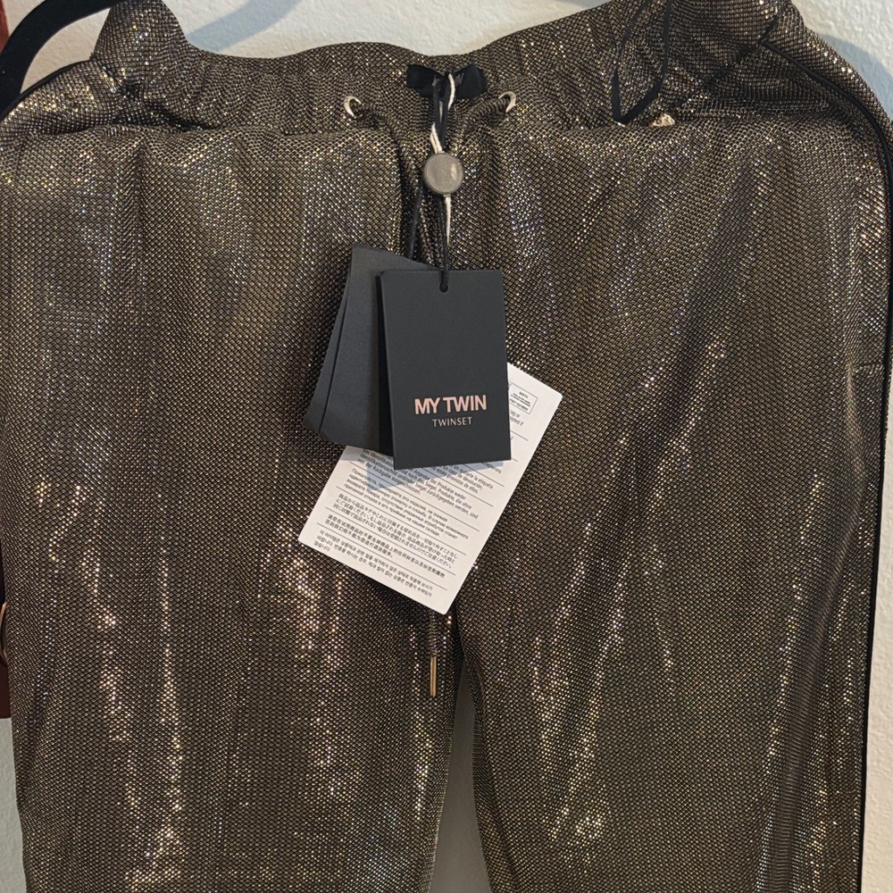 My Twin Twinset Shimmering Pants, XXS